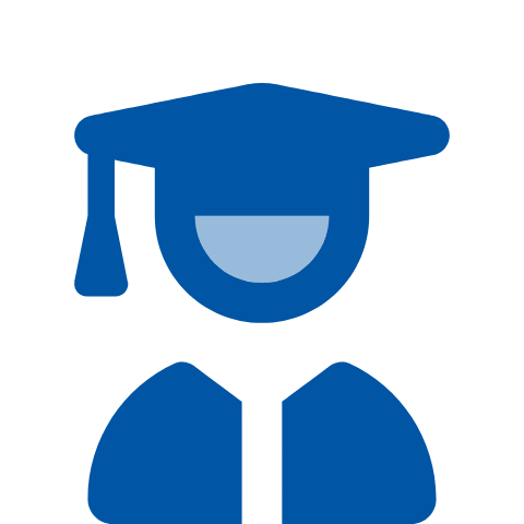 Graduation cap icon